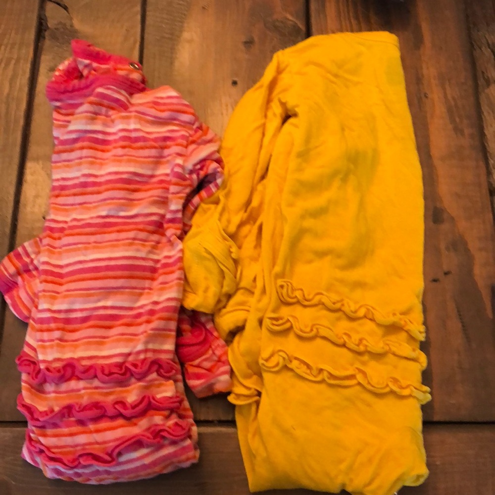 GUC kickee pants pjs with ruffle butts